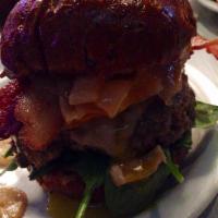 Bacon Pretzel Bun Away · 