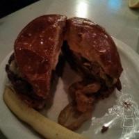 Peanut Butter and Jelly Burger · 