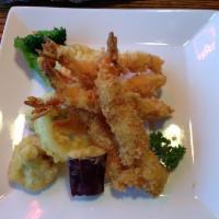 Shrimp Tempura · 7 pieces of deep fried shrimp.