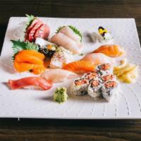 Sushi and Sashimi Combo Lunch Special · 
