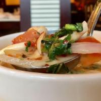 Tom Kha Sour and Spicy Coconut Soup · 