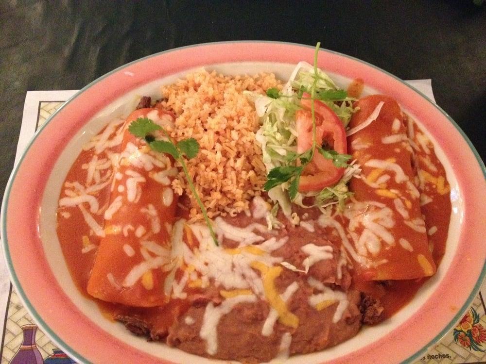 Shredded Beef Enchiladas · 