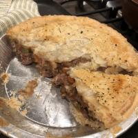Roast Lamb Pie · The pie is made with rosemary, garlic, and mint seasoned lamb slow-roasted to perfection for...