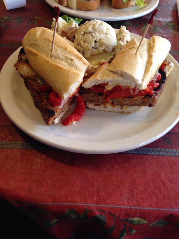 Tuscan Meatloaf Sandwich · 