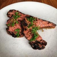 Chicken Liver Mousse Toasts · 