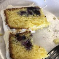 Lemon Blueberry Cake · 
