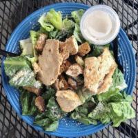 Blackened Chicken Caesar Salad · 