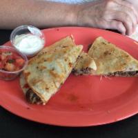 Cheesesteak Quesadilla · 