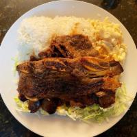 BBQ Mix Plate · BBQ beef, BBQ chicken and BBQ short ribs.