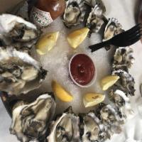 Pacific Raw Oysters on a Half Shell · 