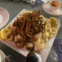 Fried Calamari Fried Zucchini · 