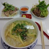 Steamed Duck Noodle Soup · 