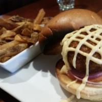 Crab Cake Sandwich · 