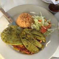Pollo Huasteco · Grilled chicken marinated in achiote paste & spices, over a fresh grilled cactus, along with...