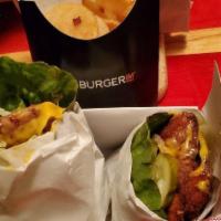 Lettuce Wrapped Burger · 