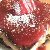 Strawberry Stuffed French Toast · 