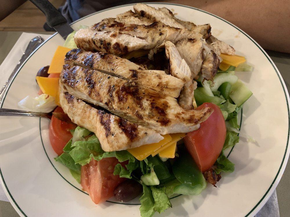 Grilled Chicken and Bacon Triple Decker · 