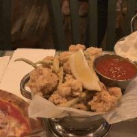 Fried Calamari and Zucchini · 