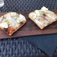 Zucchini Ricotta Pizza · 