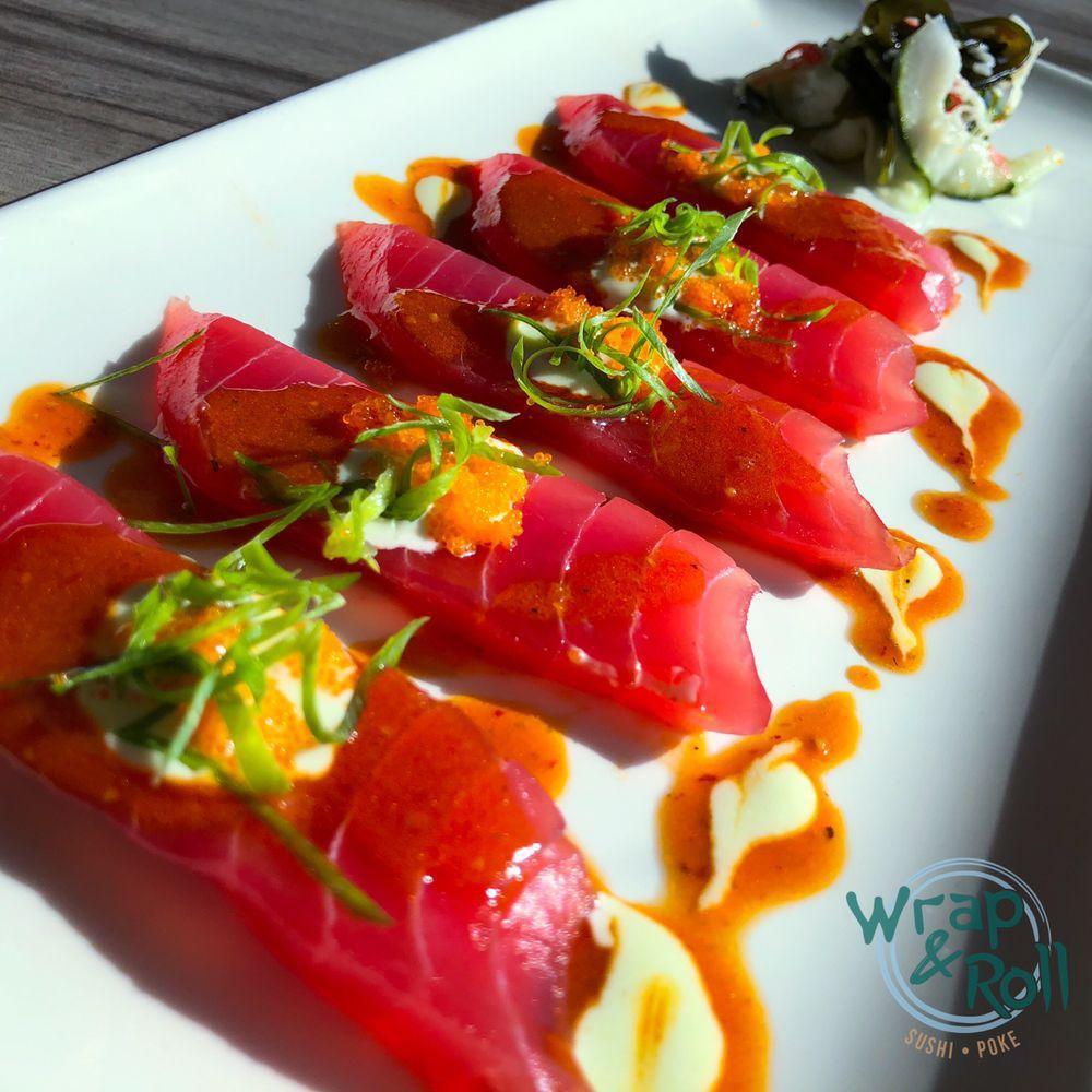 Wrap & Roll · Wraps · Poke · Sushi Bars · Vegetarian · Sushi · Bowls · Asian