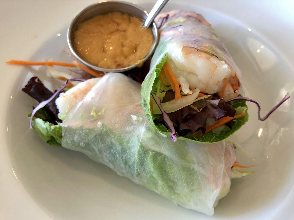 2 Pieces Summer Rolls · Vermicelli rice noodle, fresh veggies wrapped in rice paper.