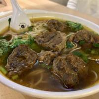Bund Special Beef Stew Noodle Soup · 