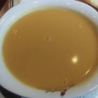 Lentil Soup · Mercimek corbasi. Red lentil soup: potato, celery, carrot and vegetable oil.