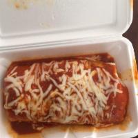 Mole Chicken Enchilada · 