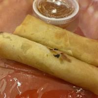 Crab and Cheese Spring Roll · 1 ĺpiece.