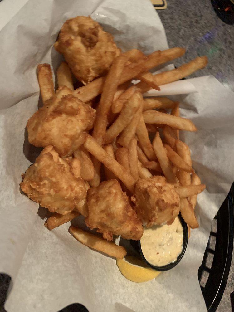 Halibut Fish and Chips · 