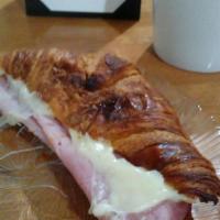 Ham and Swiss Croissant · 