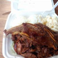 BBQ Mix Combination Plate · BBQ, beef, BBQ chicken, and BBQ short ribs
