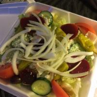 Chicken Greek Salads · 