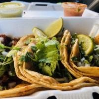 Chorizo Street Tacos · 