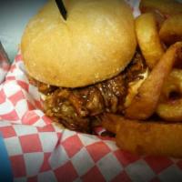 Pulled Pork Sandwich · 