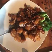 Sesame Chicken · Chicken sauteed with special sesame sauce.