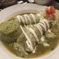Enchiladas Verdes · 