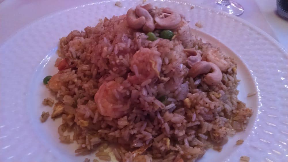 Large Pineapple Curry Fried Rice · Served with chicken or shrimp.
