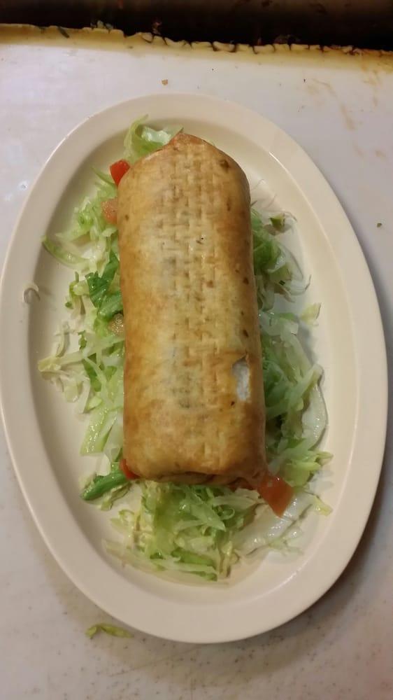 Chimichanga · Deep fried burrito.