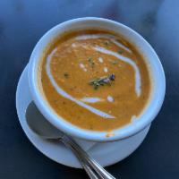 Fire Roasted Tomato Shrimp Bisque · 