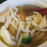 Chicken Udon Soup · 