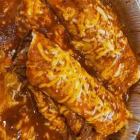 Roast Pork Enchiladas · 
