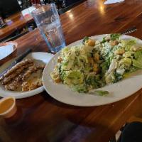 Cajun Grilled Chicken Salads · 