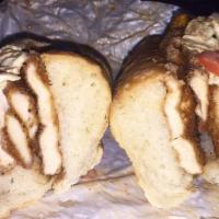 Chicken Bruschetta Sandwich · 