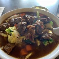 Taiwan Style Beef Noodle Soup · 