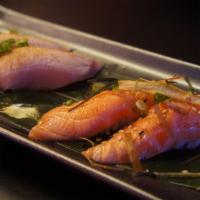 Torched Salmon Belly · 