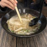 Basic Pho · Beef. Rice noodle with choice of meat in aromatic beef bone soup. Served with bean sprouts a...