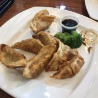 8 Piece Fried Dumplings · Chicken, vegetable and served with ginger sauce.