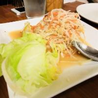 Thai Style Papaya Salad · 