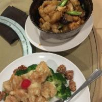 Salt and Pepper Shrimp · Large shrimp stir-fried with salt and pepper spices. Crispy and crunchy with great flavor. H...